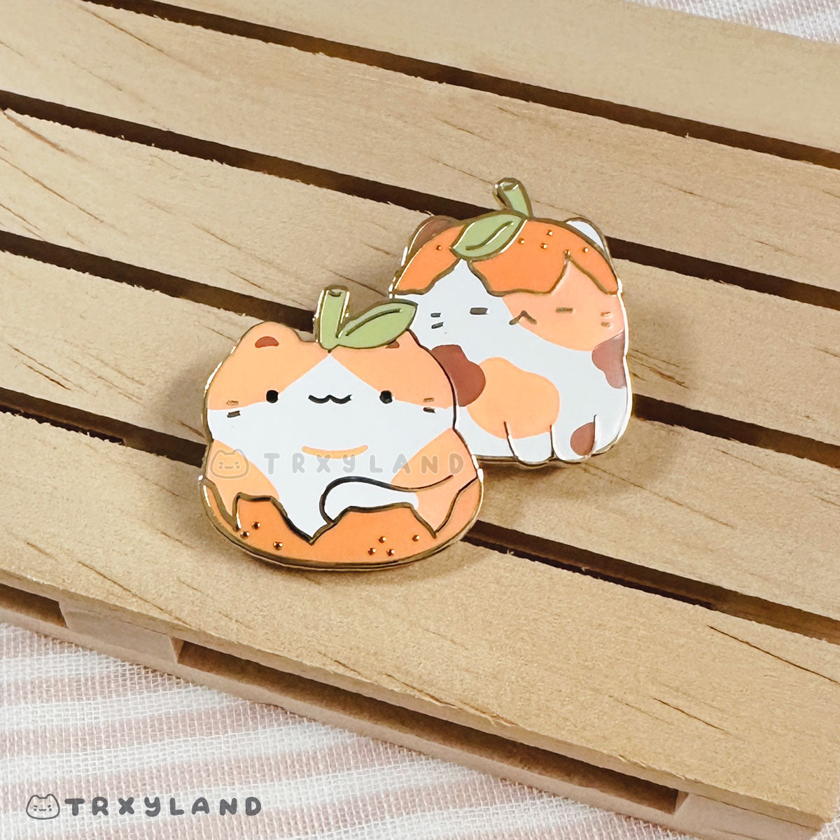 Lucky Oranges Pin