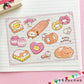 Kitty Bakery Clear Sticker Sheet