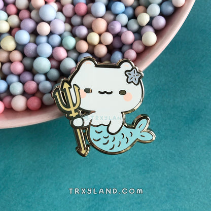 Mercat Enamel Pin