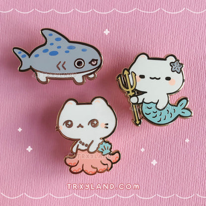 Sharkpup Enamel Pin
