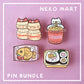 Neko Mart Series Bundle - Enamel Pins