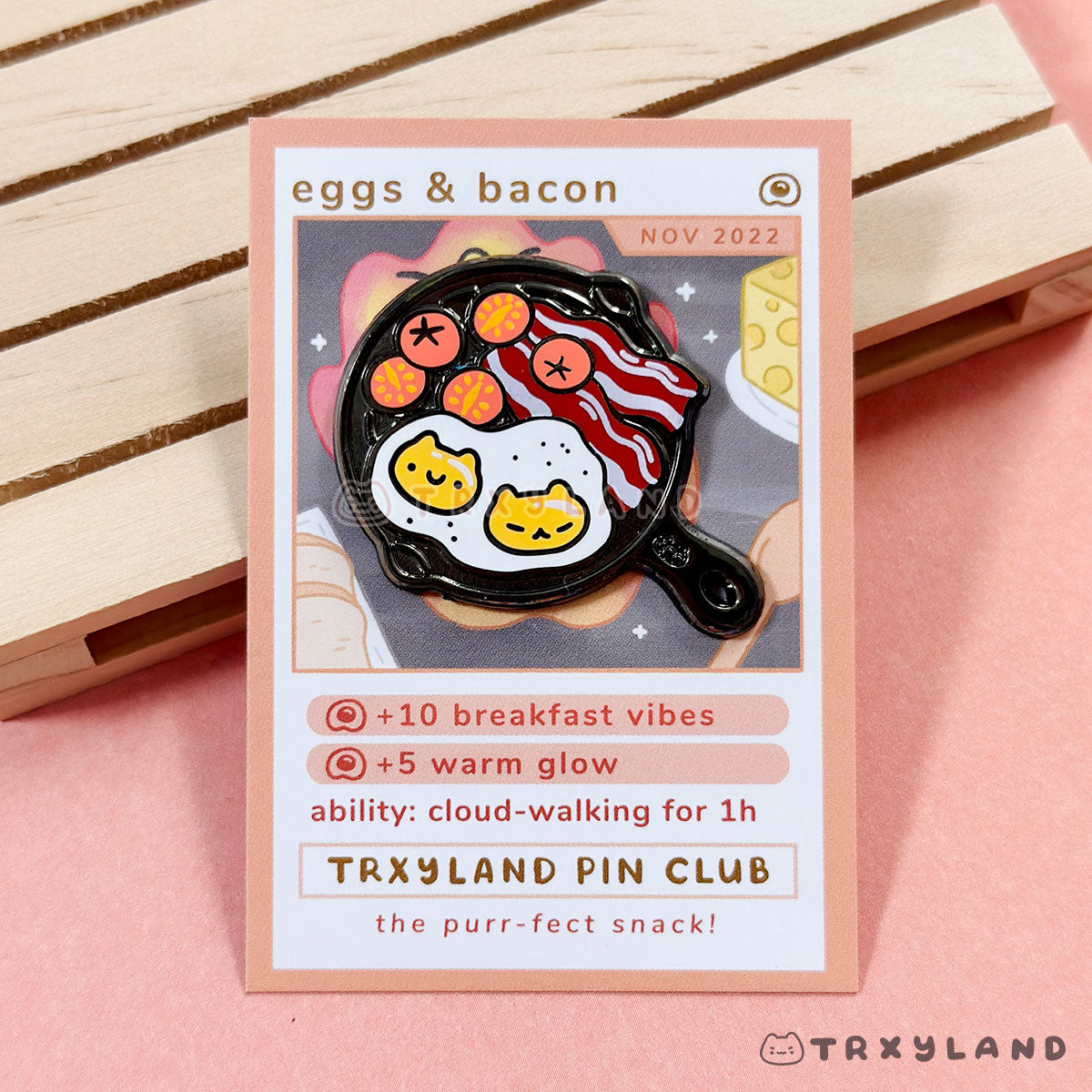 Eggs & Bacon Pin