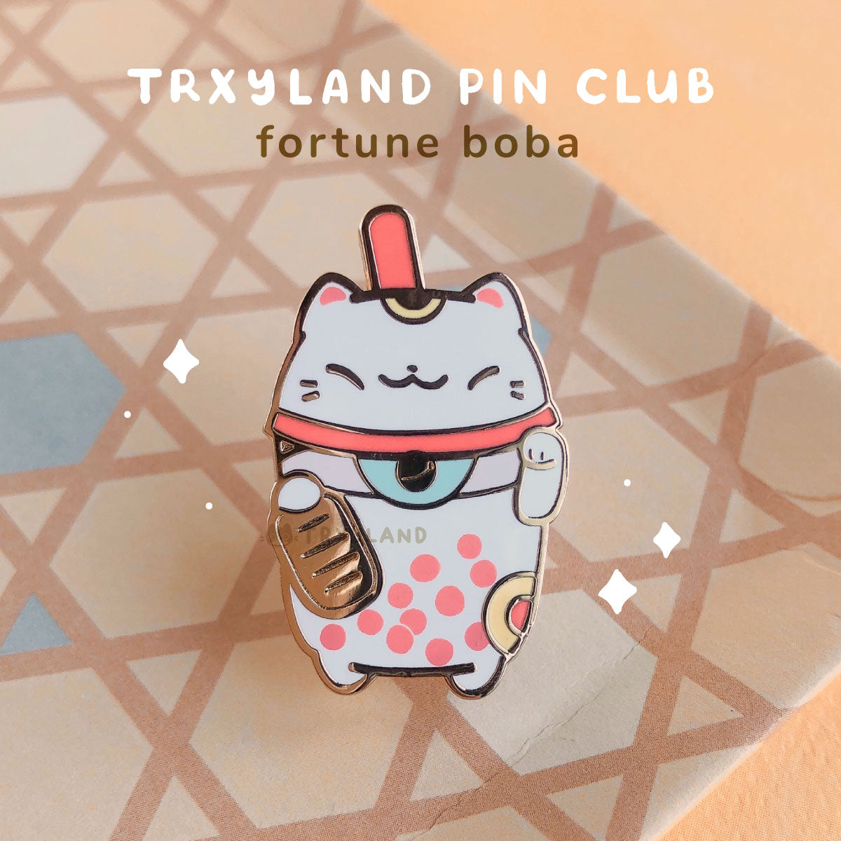 Fortune Boba Pin