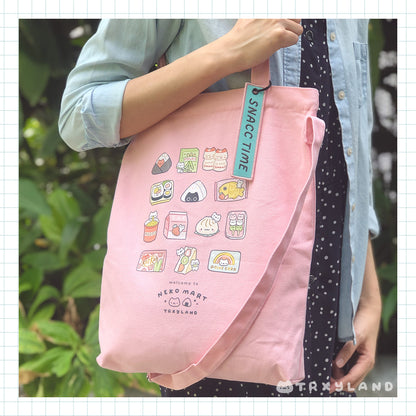 Neko Mart Tote Bag (Pink)