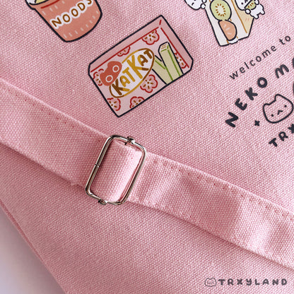Neko Mart Tote Bag (Pink)