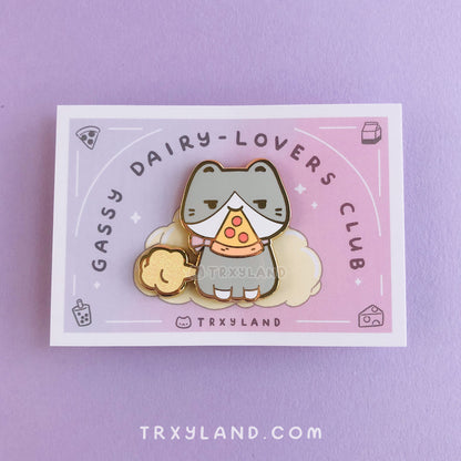 Pizza Farts Enamel Pin