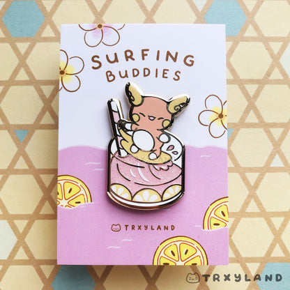 Surfer Raichu Enamel Pin