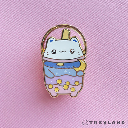 Starry Boba Pin