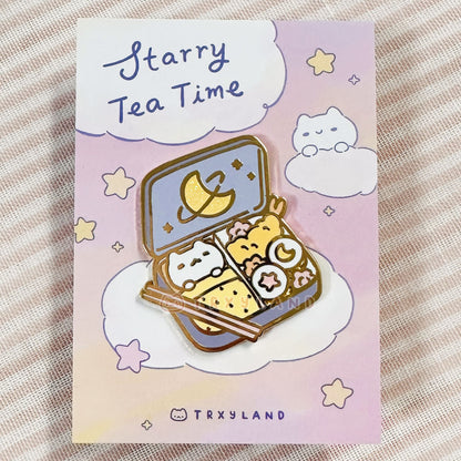 Starry Tea Time Series Bundle - Enamel Pins