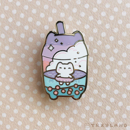 Tropical Boba Pin
