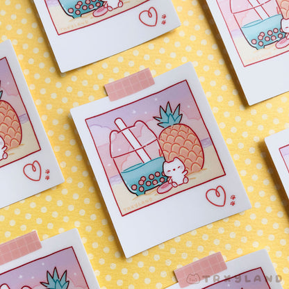 Tropical Boba Pin