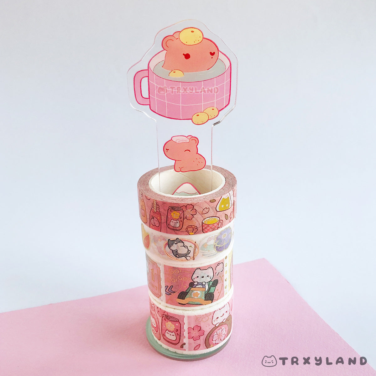 Capy Onsen Washi Stand