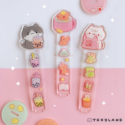 Boba Kitty Washi Stand