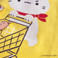 Grocery Kitty Tote Bag (Yellow)